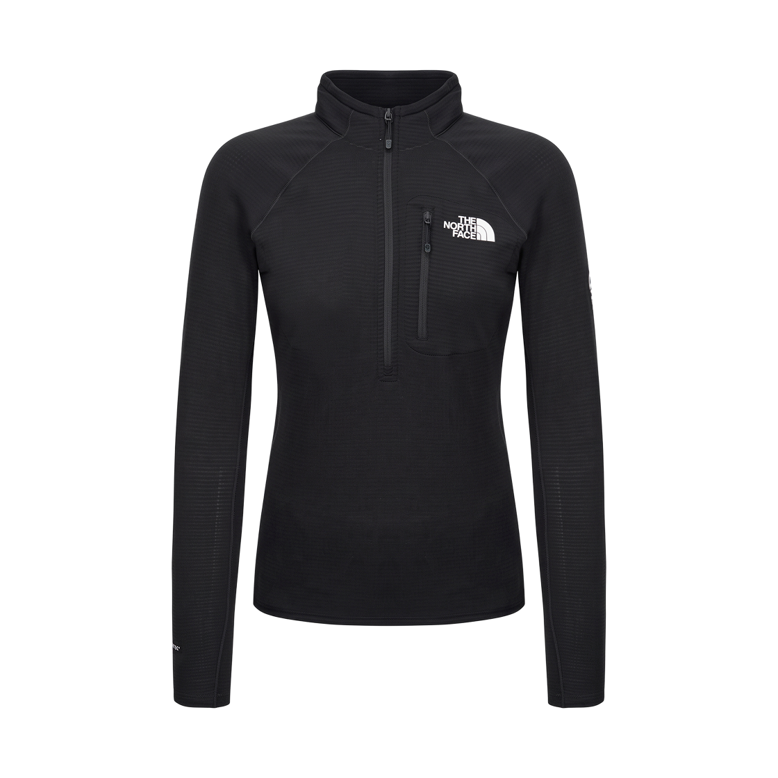NT7LS99B (W) The North Face Summit Hayes L/S Zip T-Shirt Black - 26FW