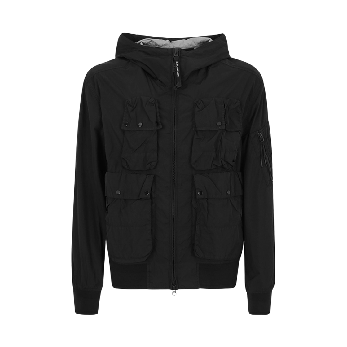 20CMOW005A 005904D 999 [20% 쿠폰] C.P. Company Goggle Lens Hooded Field Jacket Black - 26SS