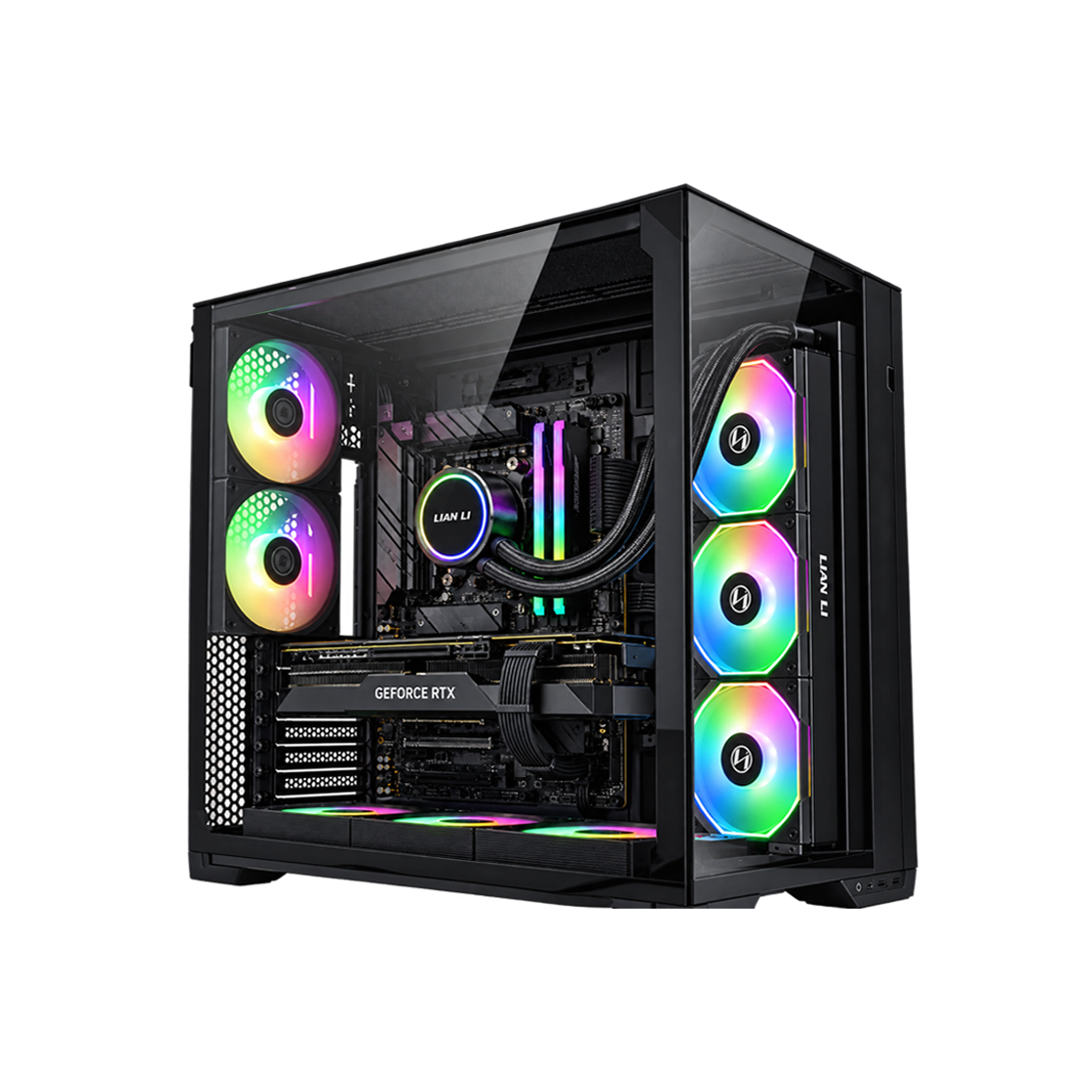 서린컴퓨터 9800X3D_RAM 32GB_O11D VISION COMPACT 5FAN 블랙 반본체PC(SEORINCOMPUTER 9800X3D_RAM 32GB_O11D VISION COMPACT 5FAN BLACK (NON GPU))