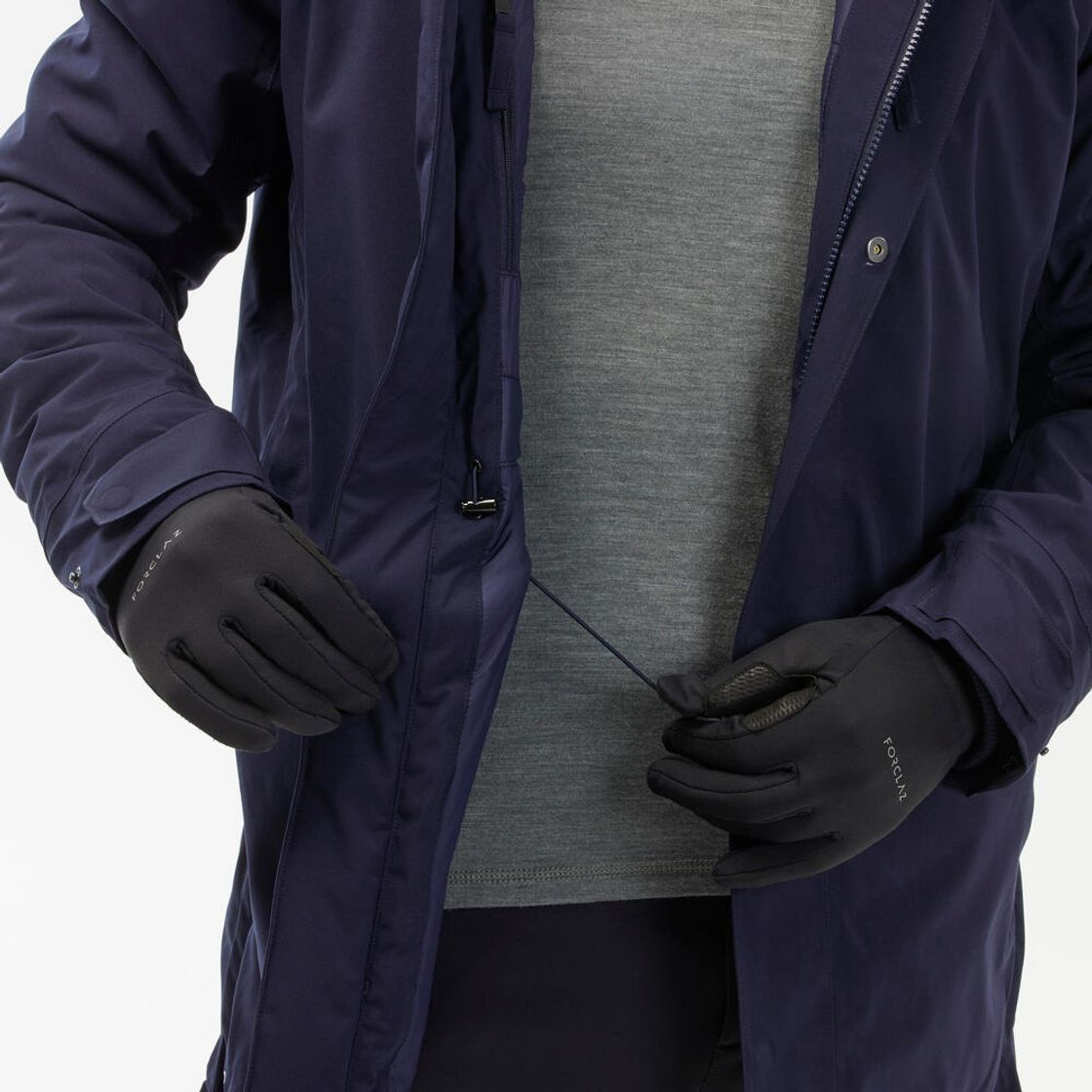데카트론 남성 등산 방한방수 파카 NH500 아스팔트 블루(Decathlon Men's Waterproof Thermal Hiking Parka NH500 Asphalt Blue) - 7