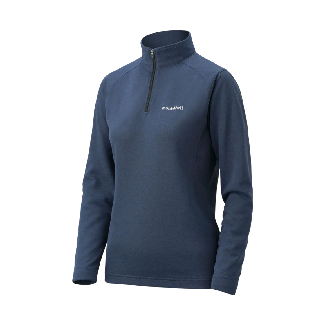 1104941 (W) Montbell Wickron Zeo Long Sleeve Zip Shirt Charcoal Gray