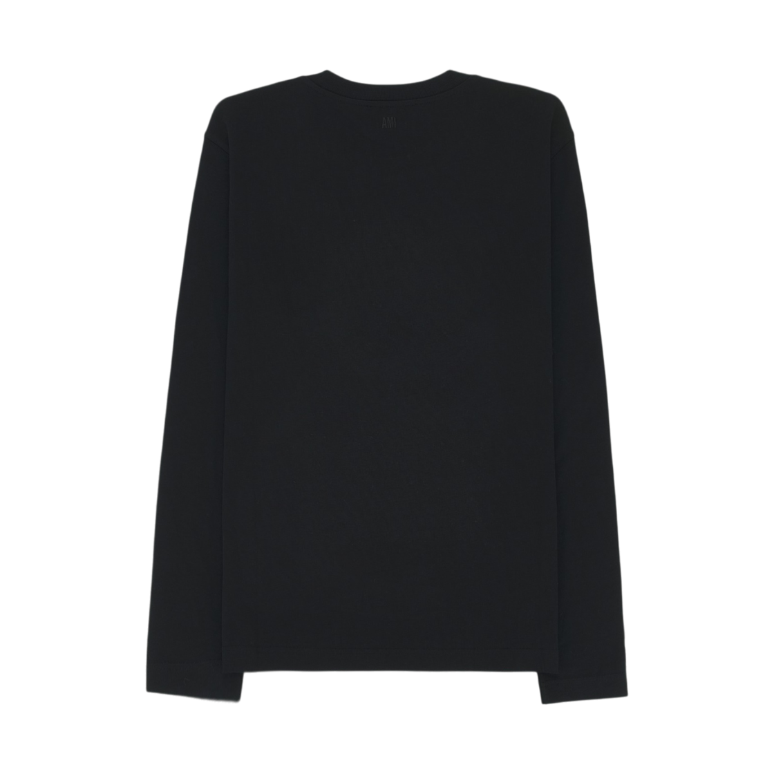 아미 스몰 하트 로고 롱슬리브 티셔츠 블랙(AMI de Coeur Long Sleeves T-Shirt Black) - 2