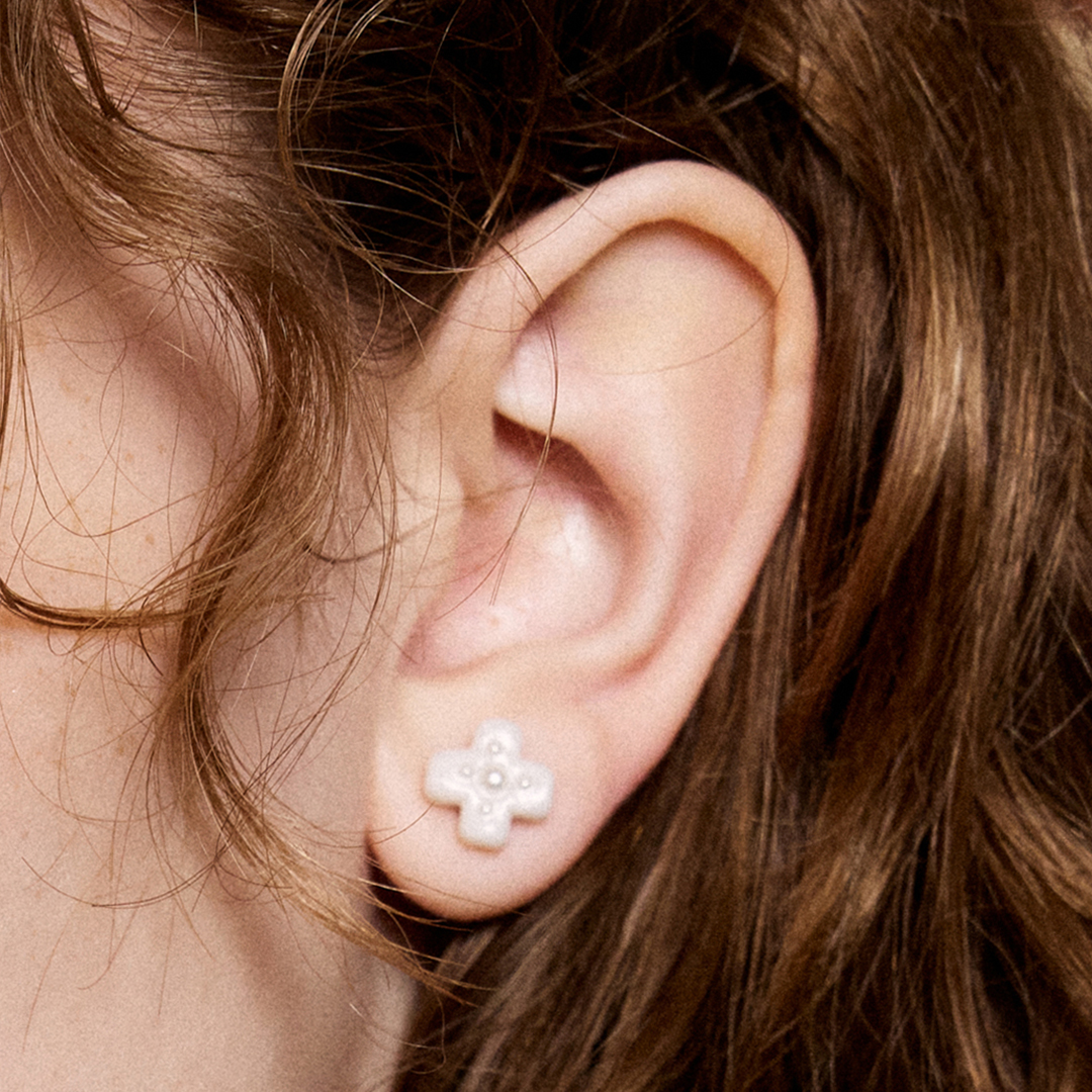 엔프프 포털 이어링 화이트(Nff Portal Earrings White) - 2
