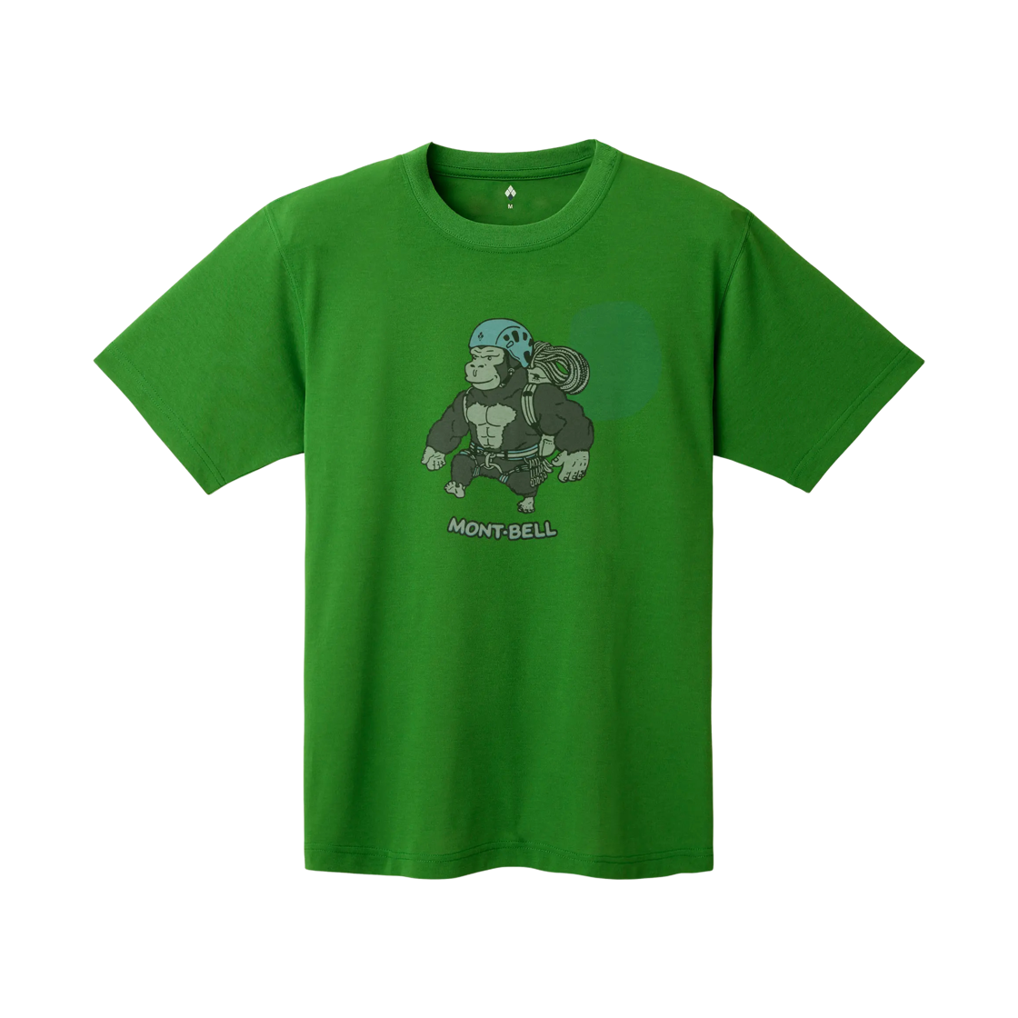 2304697 Montbell Wickron Wild Climber T-Shirt Green