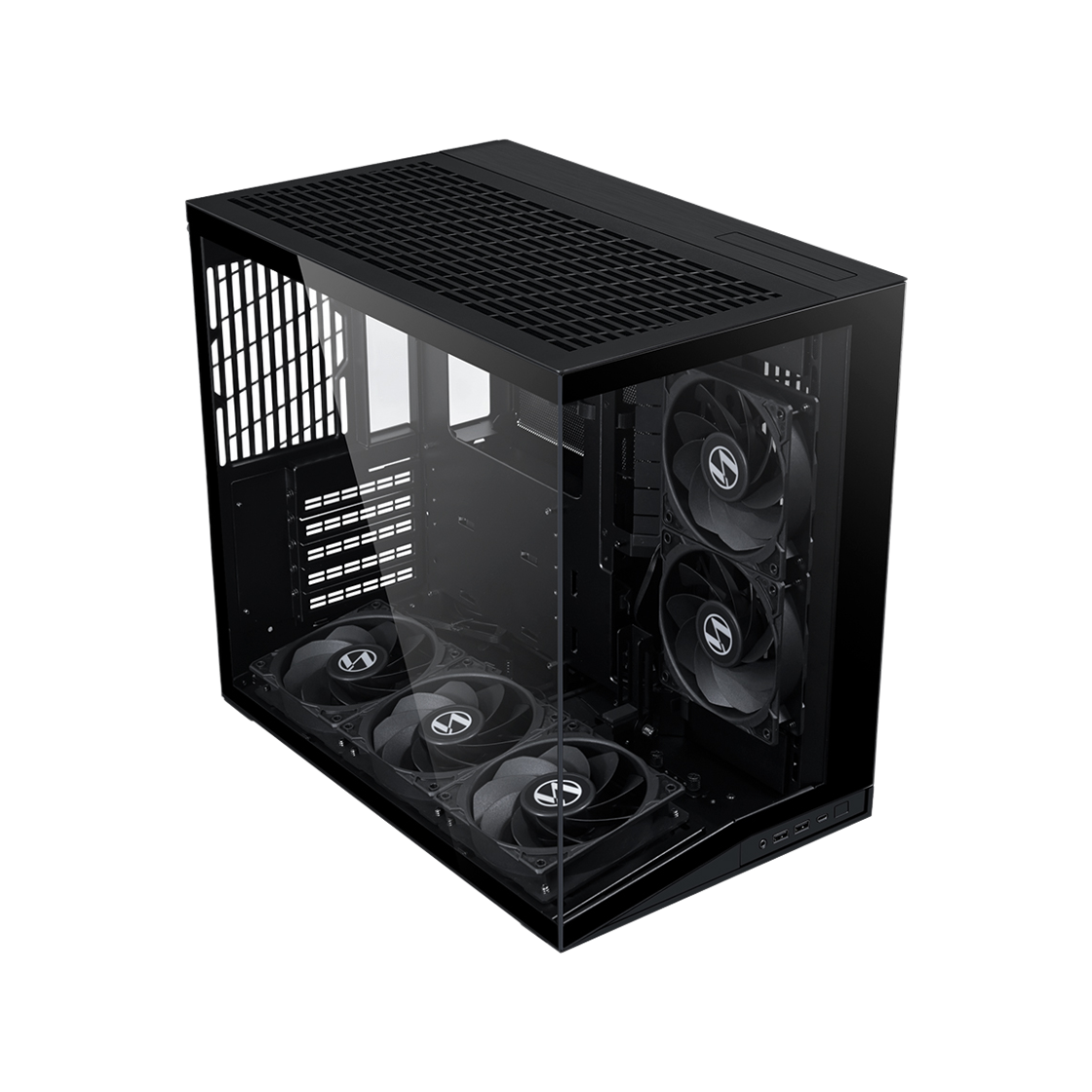 리안리 O11D MINI V2 FLOW 블랙(LIAN LI O11D MINI V2 FLOW Black) - 2