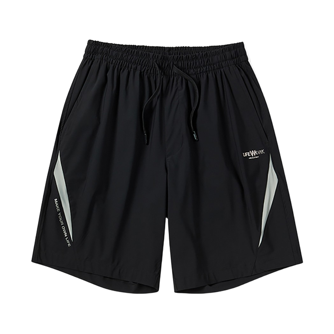 라이프워크 절개 배색 벤츄리 하프 팬츠_LW252KS482(Lifework Panel Color-Blocked Venture Half Pants_LW252KS482) - 3