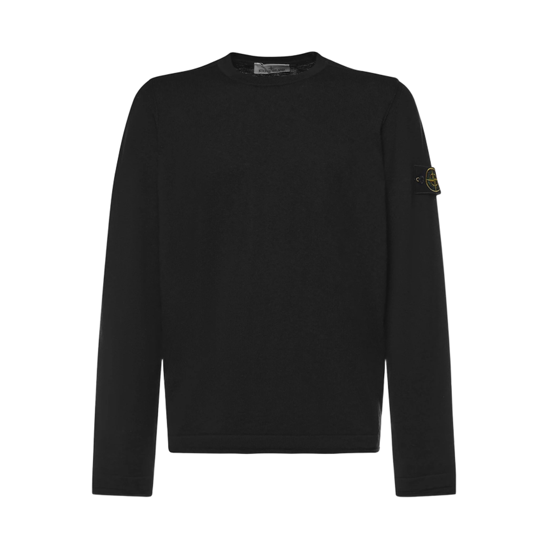 L1S15 5100052 S00B0 V0029 [20% 쿠폰] Stone Island Patch Knit Black - 26SS