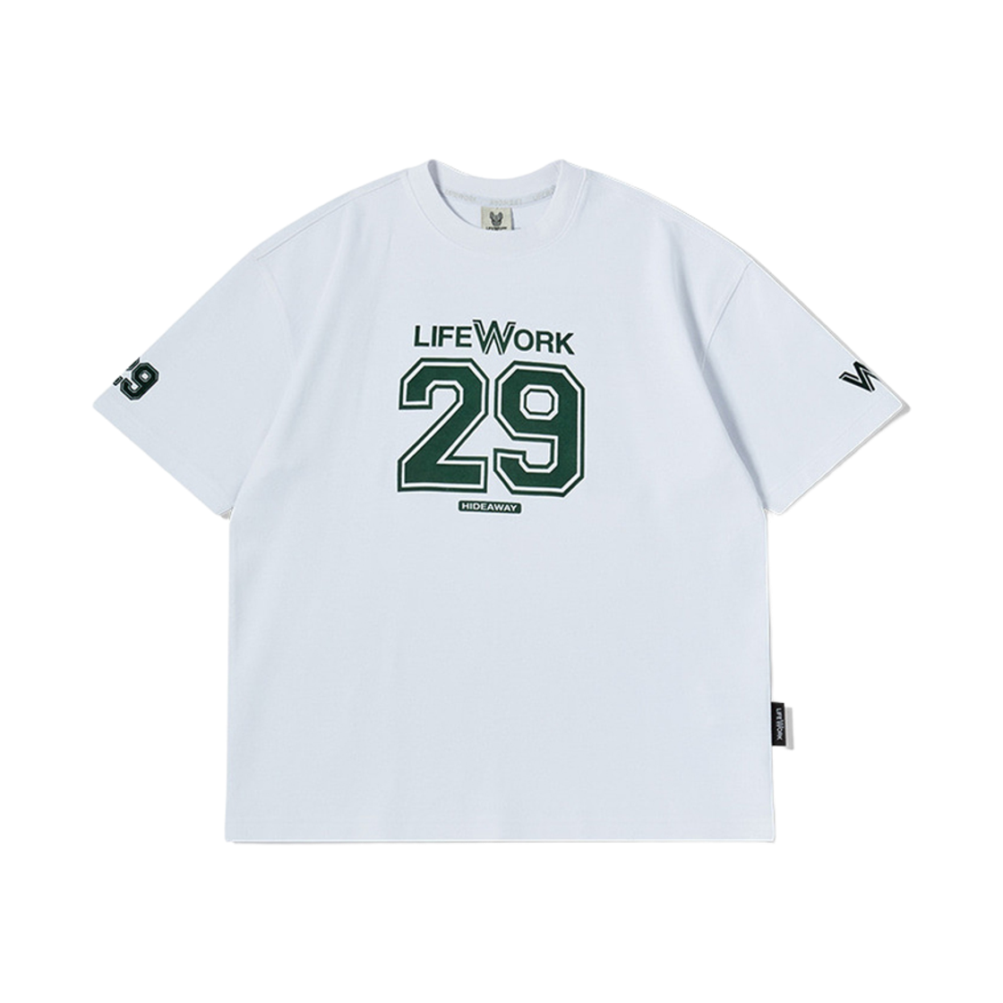 LW252TS103 Lifework Numbering One Mile Short-Sleeve T-Shirt_LW252TS103