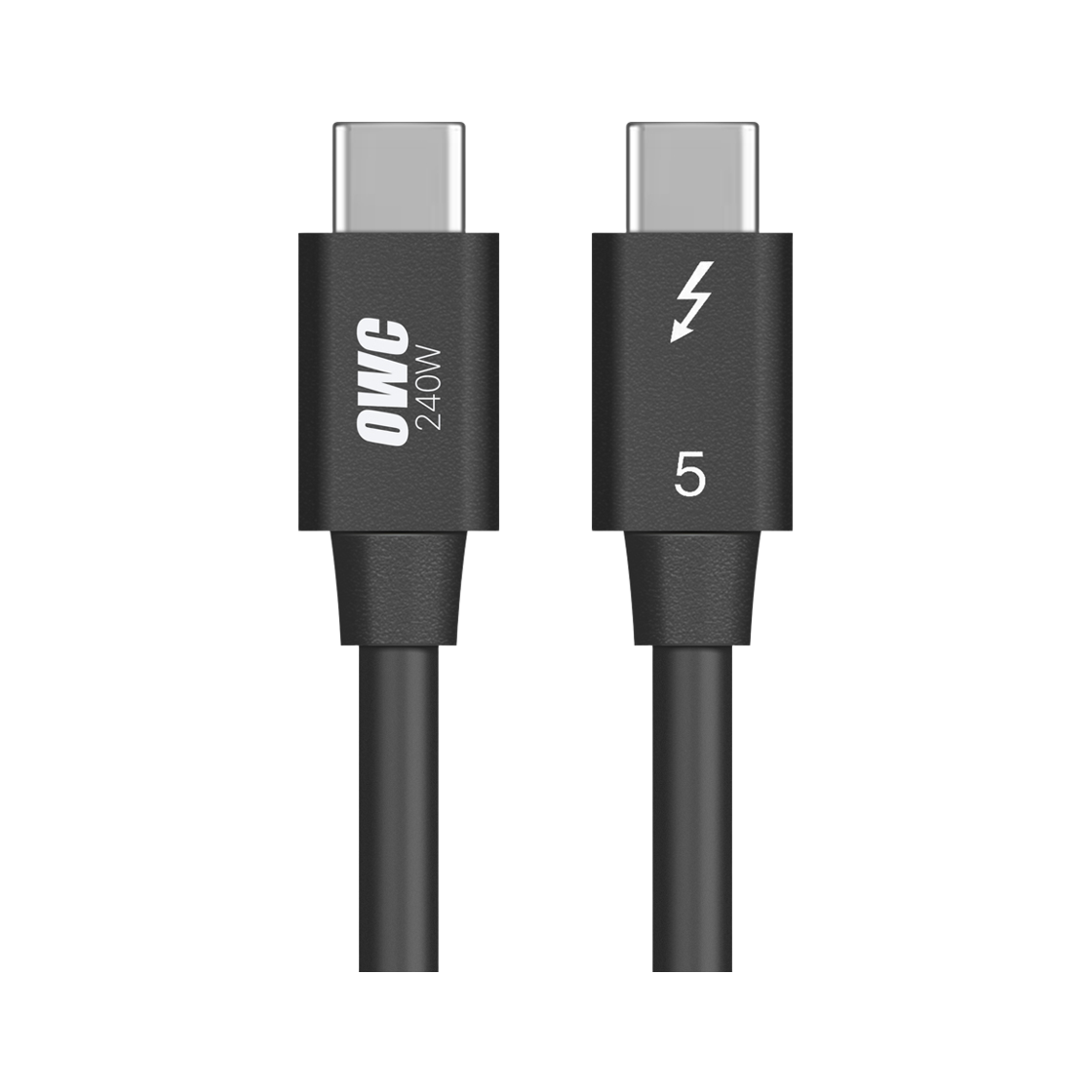OWC 썬더볼트5 PD Type C to C 240W 케이블 (0.8m)(OWC Thunderbolt 5 PD Type-C to Type-C 240W Cable (0.8m)) - 1