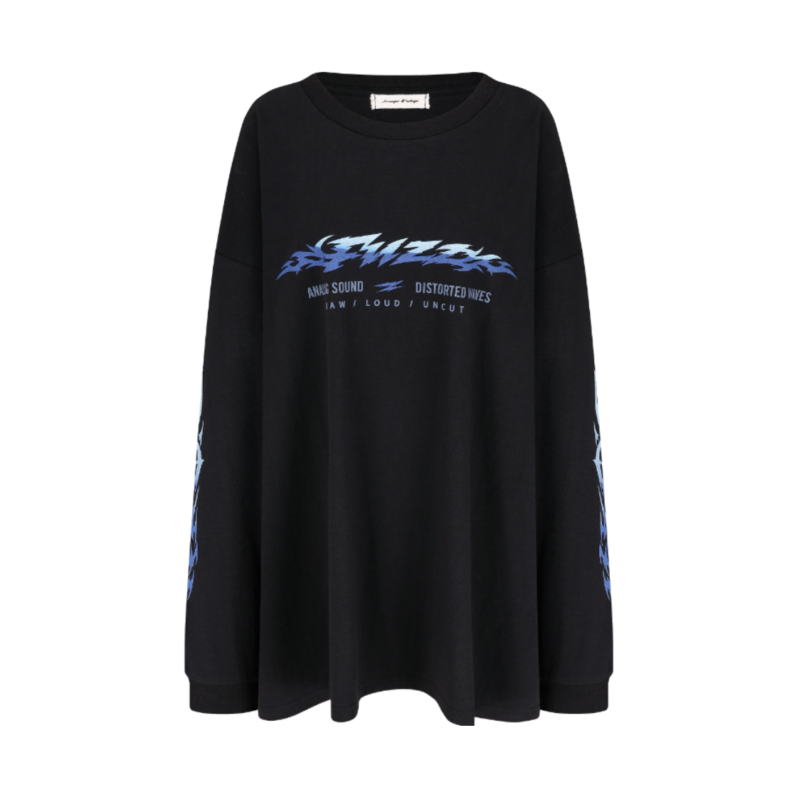 MF26TS080 [KREAM 단독] Langer Fuzz Print T-shirt Black