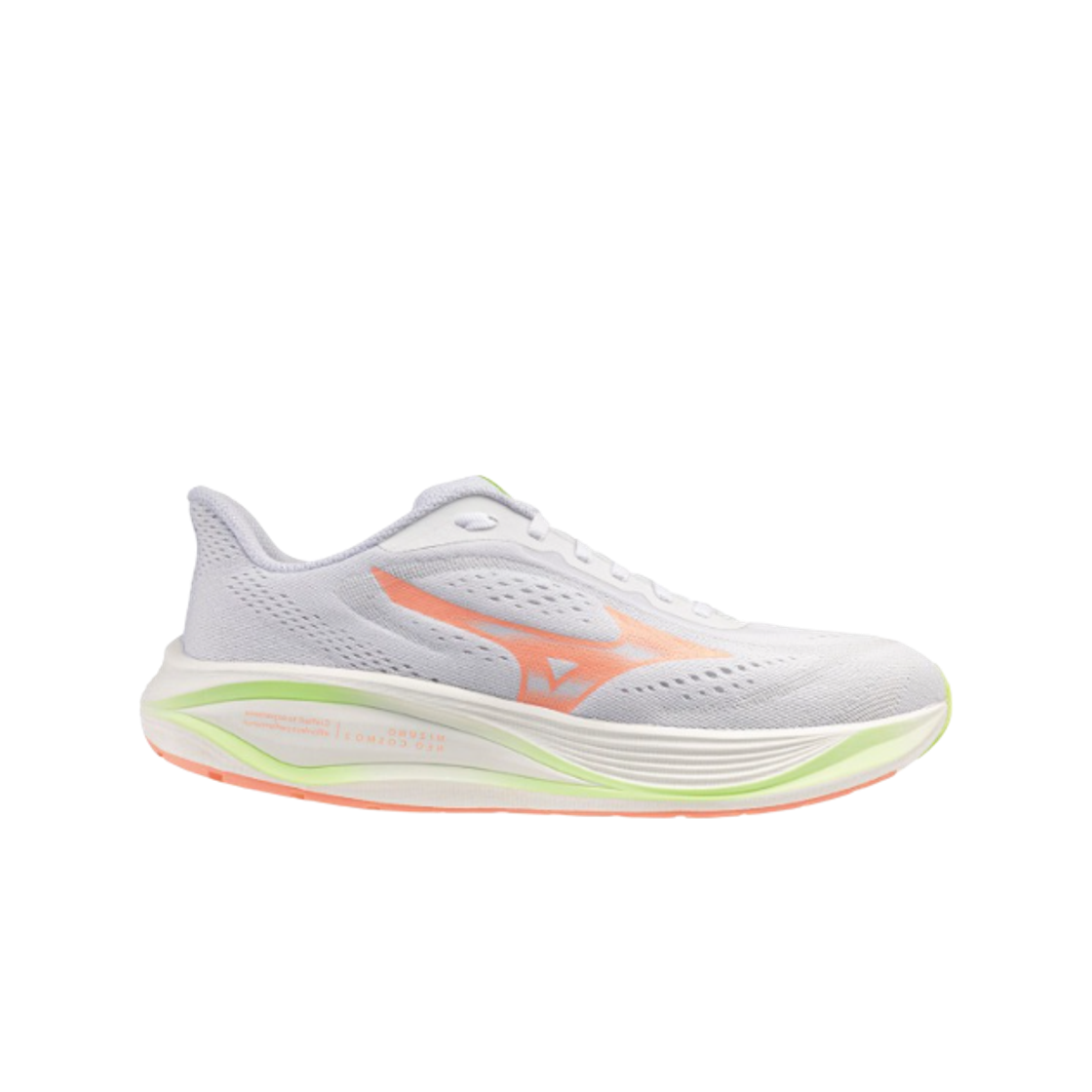 J1GW261271 (W) Mizuno Neo Cosmo 2 White Flamingo Coral - 2E