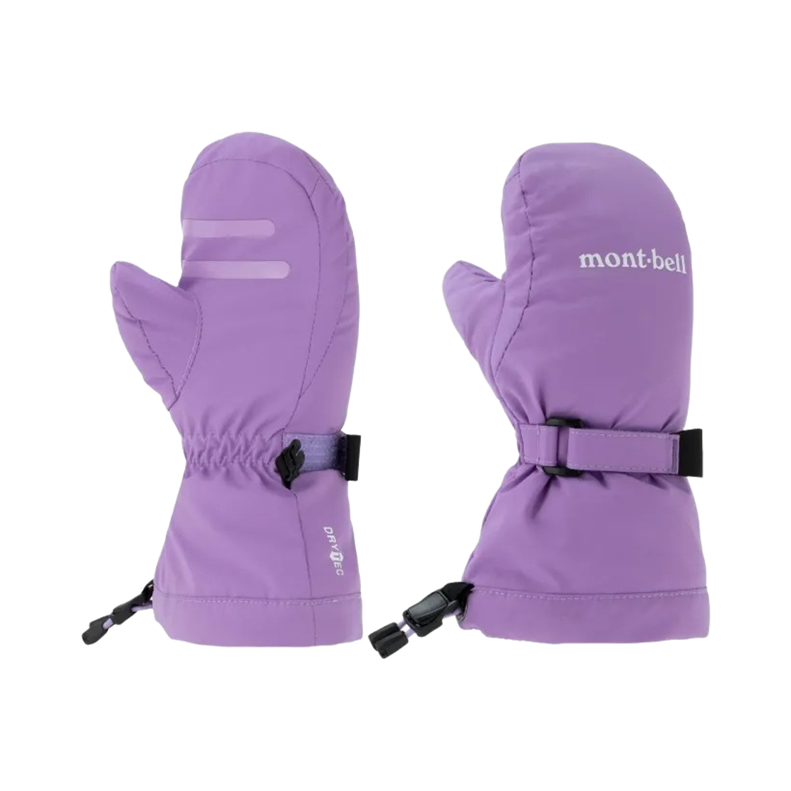 1119216 (Kids) Montbell Powder Mittens Lavender