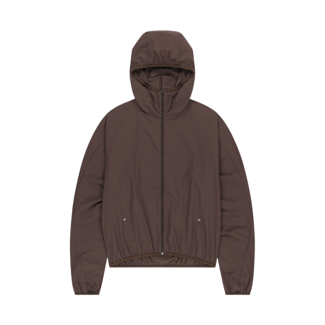 SG26FWOTJK301 TOJI BREEZE HOODED WINDBREAKER BROWN