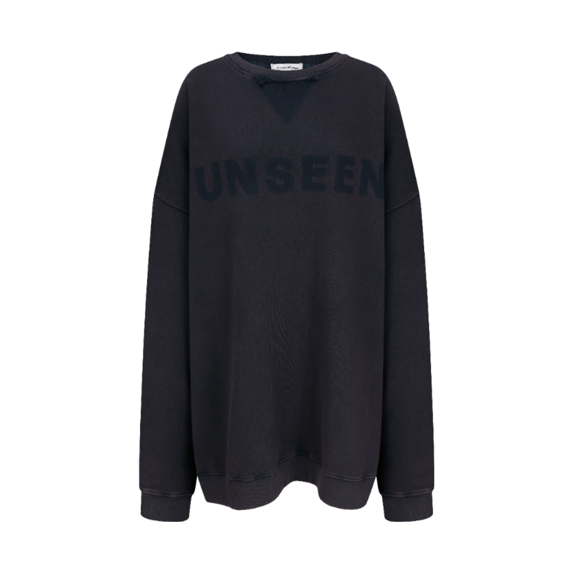 MF26TS104 [KREAM 단독] Langer Unseen Damage Sweatshirt Navy
