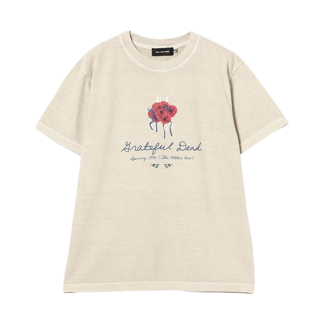 61-04-1682-545 (W) Ray Beams x Good Rock Speed Music T-Shirt Grateful Dead