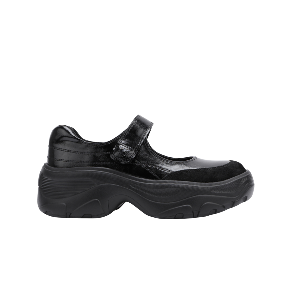 SASSSN005 SAINT SATIN UPSOLE Black