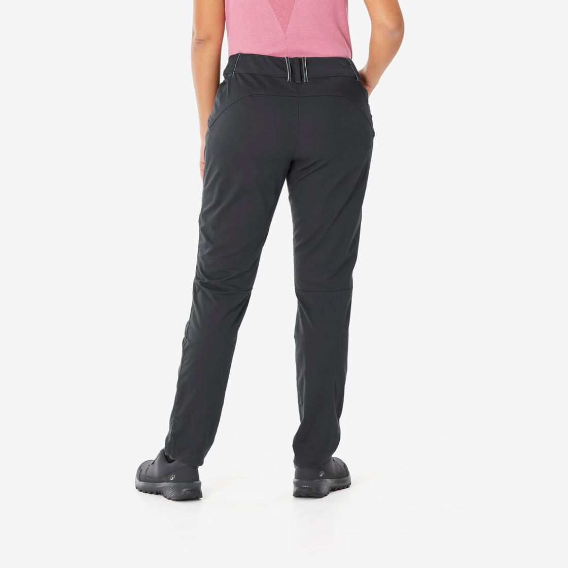 데카트론 여성 등산 레귤러핏 면 바지 NH500 카본 그레이(Decathlon Women's Regular Fit Cotton Hiking Pants NH500 Carbon Grey) - 3
