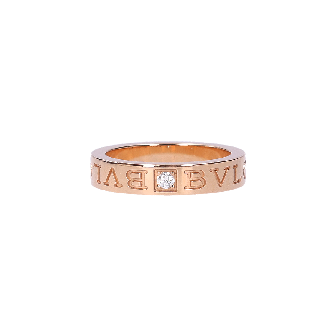 ITVO4VJA5IBH Bulgari B.Zero1 Essential Ring 18K Rose Gold & Diamond