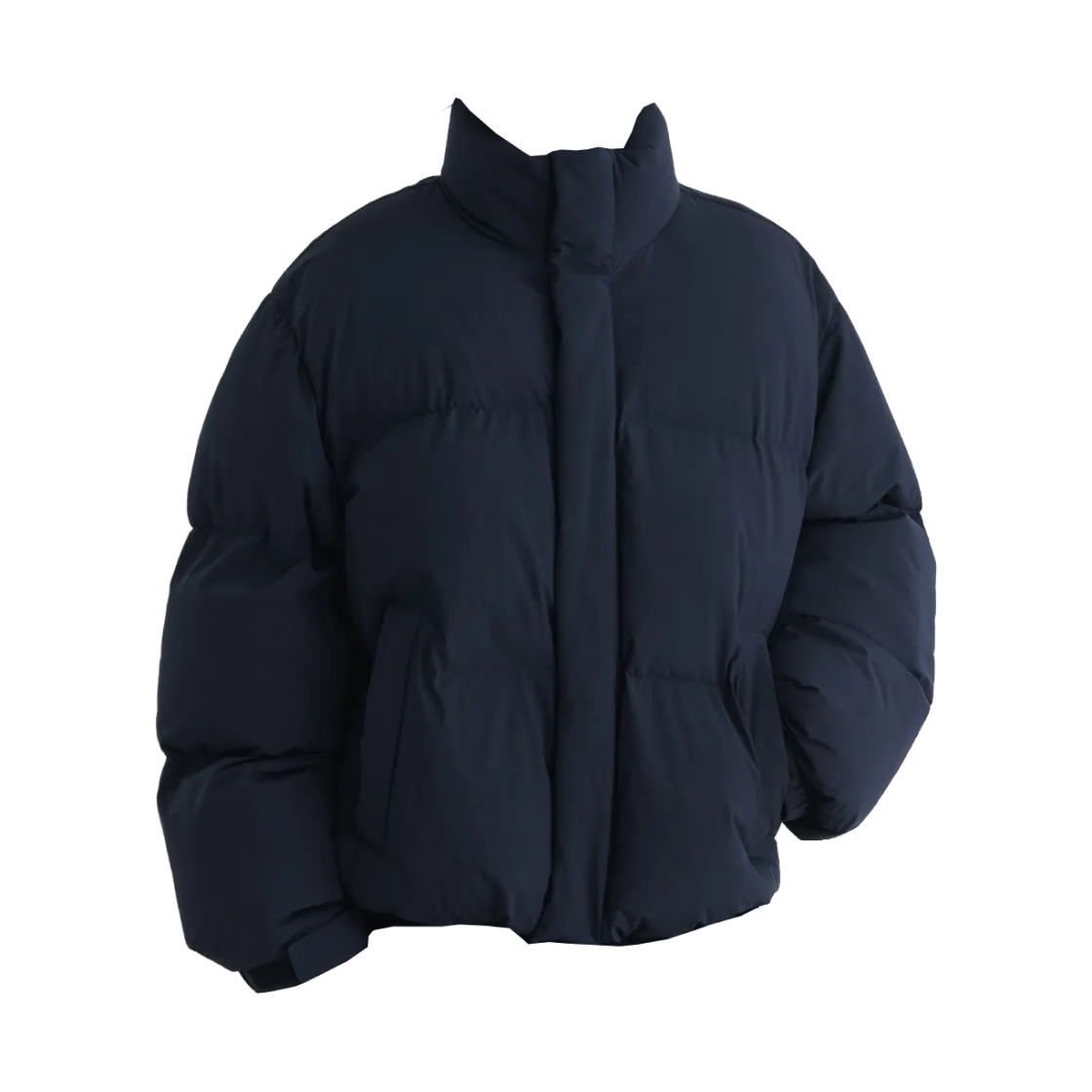 MMCJJBZ01-NA Musinsa Standard Daily Puffer Short Padding Jacket Navy