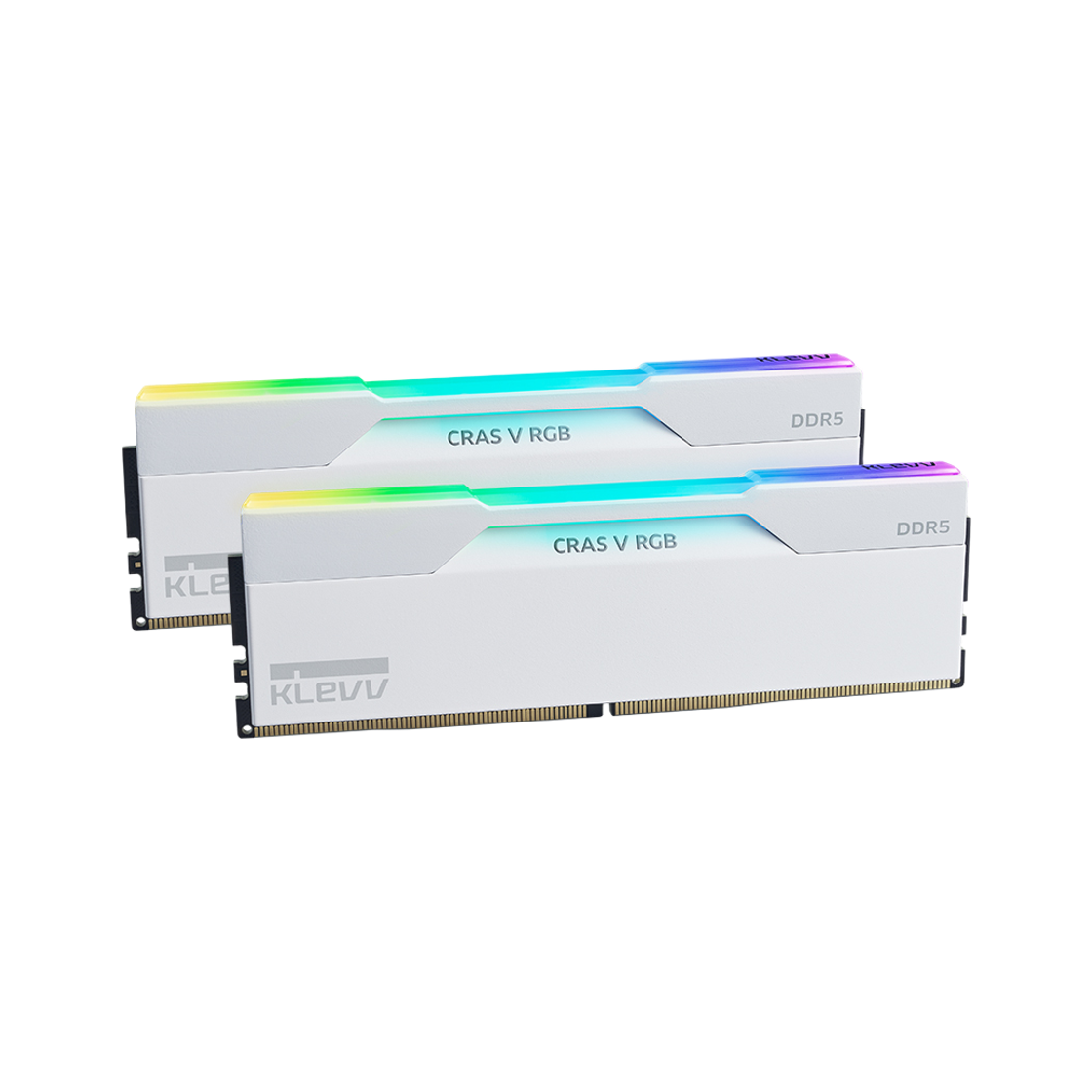 에센코어 클레브 DDR5-6000 CL30 CRAS V RGB 화이트 AMD 패키지 서린 (32GB(16Gx2))(ESSENCORE KLEVV DDR5-6000 CL30 CRAS V RGB White AMD Kit Seorin 32GB (16GBx2)) - 2