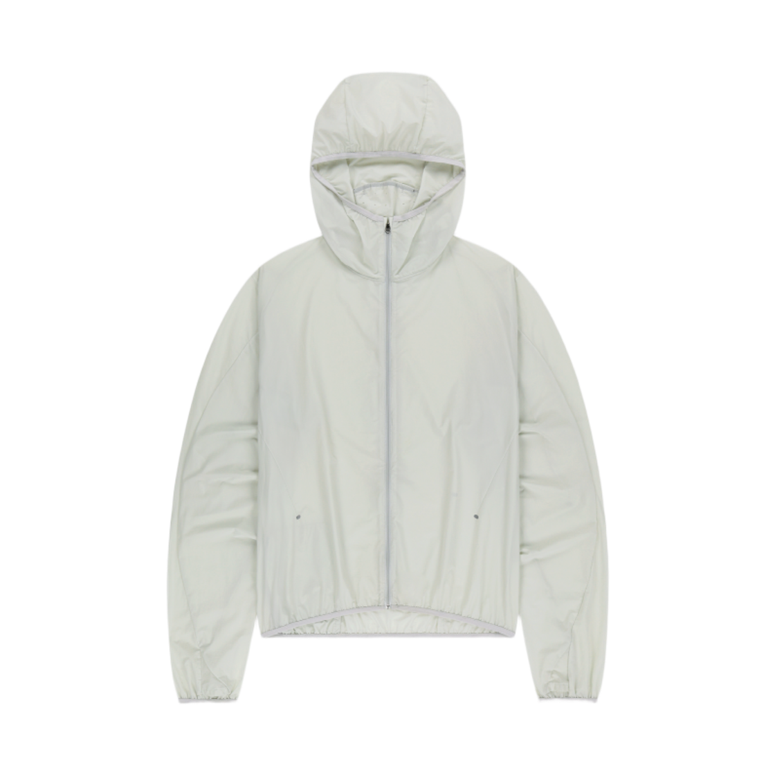 SG26FWOTJK301 TOJI BREEZE HOODED WINDBREAKER LIGHT GREY