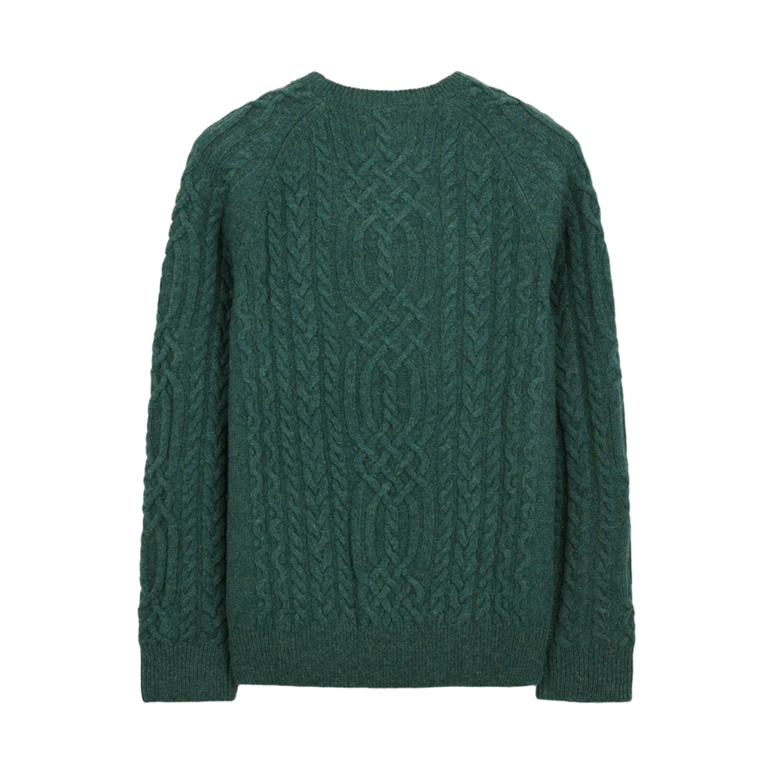 브룩스브라더스 울 피셔맨 케이블 크루넥 스웨터 블루(BrooksBrothers Wool Fisherman Cable Crewneck Sweater Blue) - 2