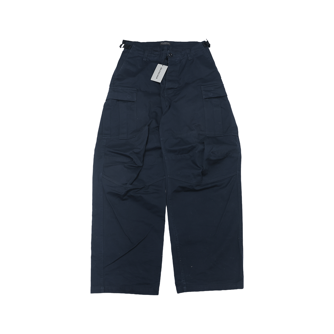 ITCKORU5NKJ8 Balenciaga Kick Cargo Trousers Black
