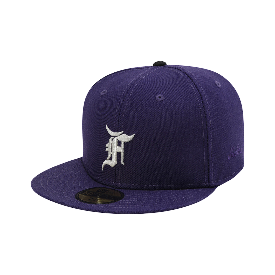 60969163 New Era x Fear of God MLB 26 Colorado Rockies Fitted Cap Purple