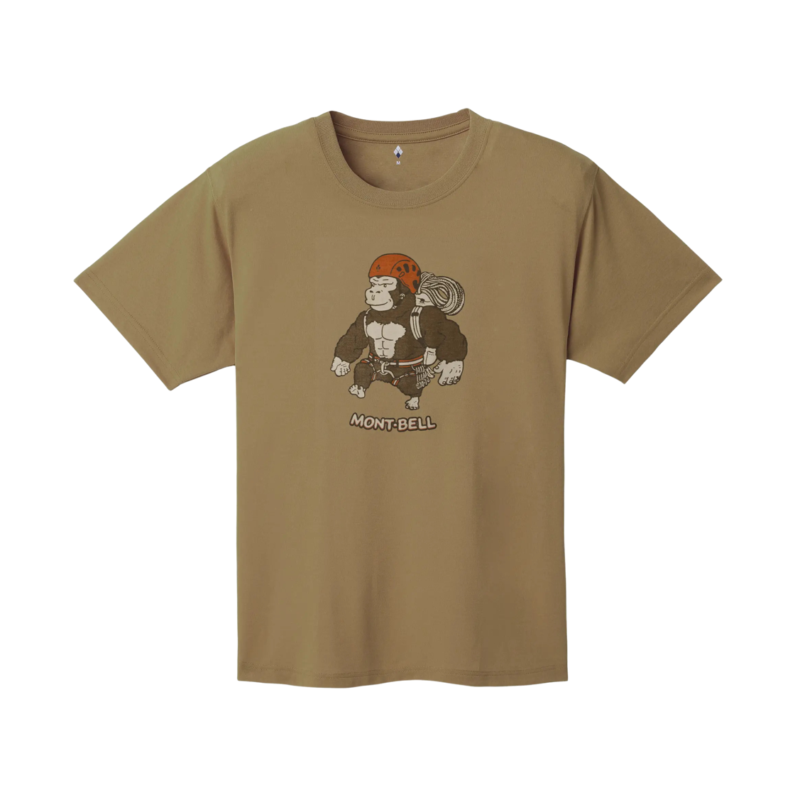 2304697 Montbell Wickron Wild Climber T-Shirt Tan