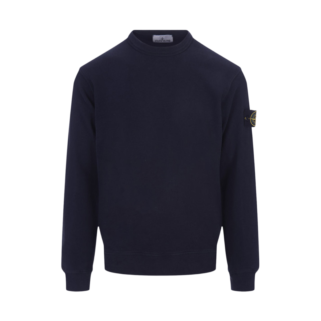 791562420 V0020 [20% 쿠폰] Stone Island Patch Fleece-lined Sweatshirt Navy - 23FW