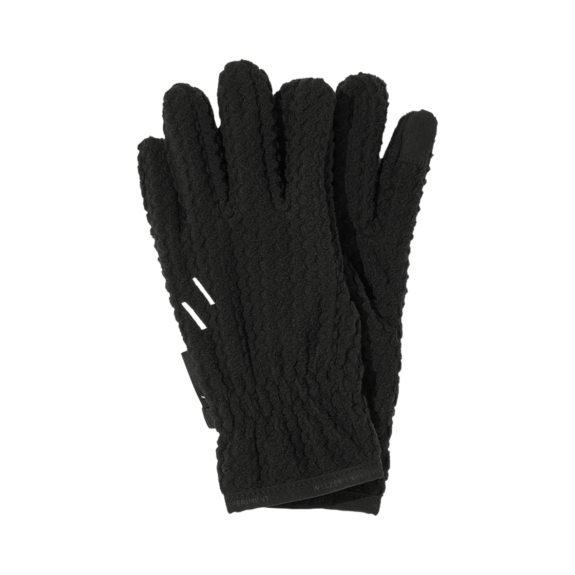 웰터 익스페리먼트 칼로라 플리스 글러브 블랙(WELTER EXPERIMENT Calora Fleece Gloves Black)