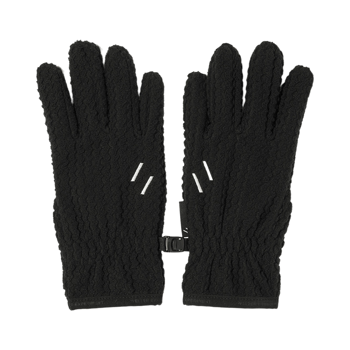 웰터 익스페리먼트 칼로라 플리스 글러브 블랙(WELTER EXPERIMENT Calora Fleece Gloves Black) - 3