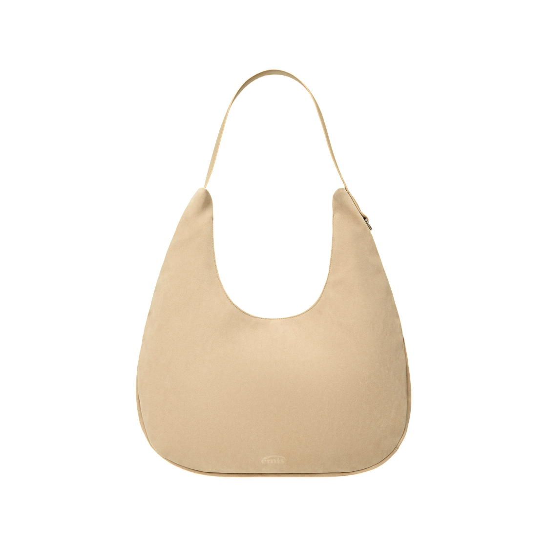 - Emis Suede Shoulder Bag Beige