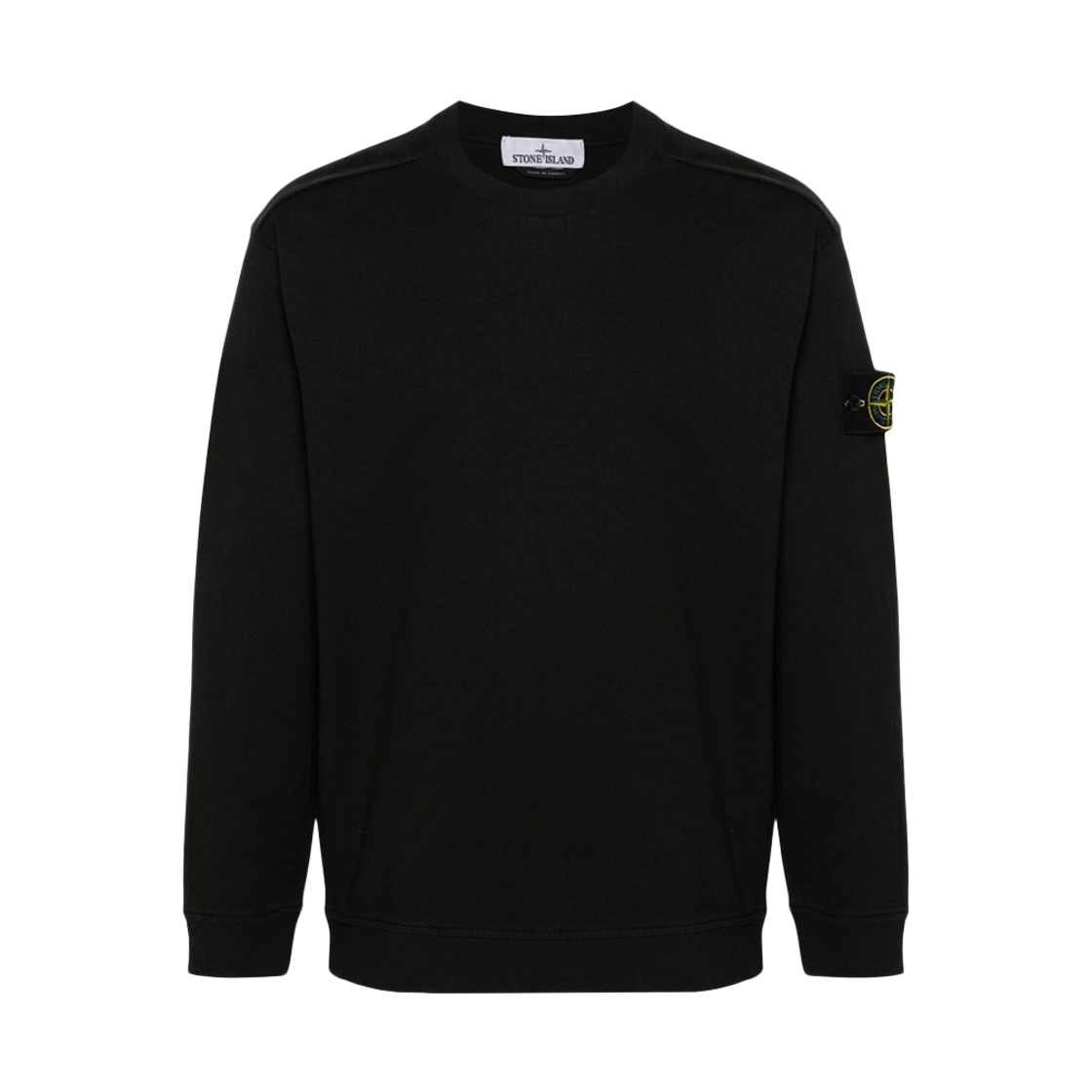 L1S15 612 S044S0B5029 [20% 쿠폰] Stone Island Patch Heavy Cotton Sweatshirt Black - 26SS