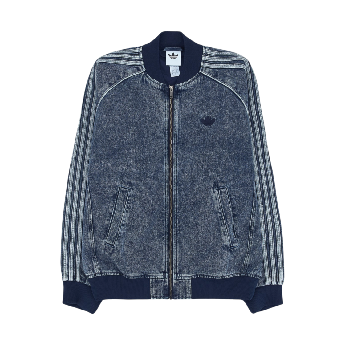 KQ6332 Adidas SST Track Top Light Denim - KR Sizing