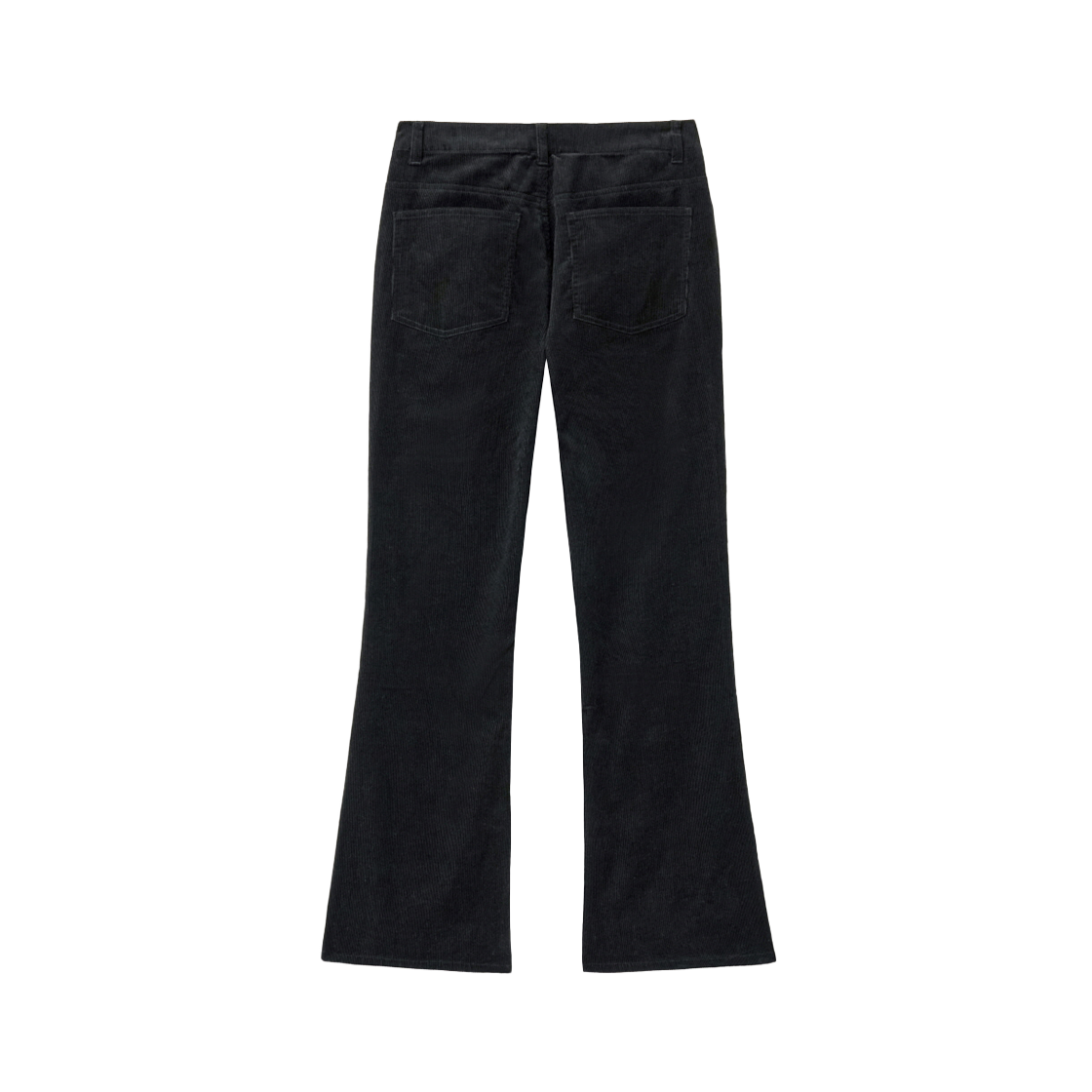 인사일런스우먼 클래식 코듀로이 부츠컷 팬츠 블랙(INSILENCE WOMEN Classic Corduroy Bootcut Pants BLACK) - 2