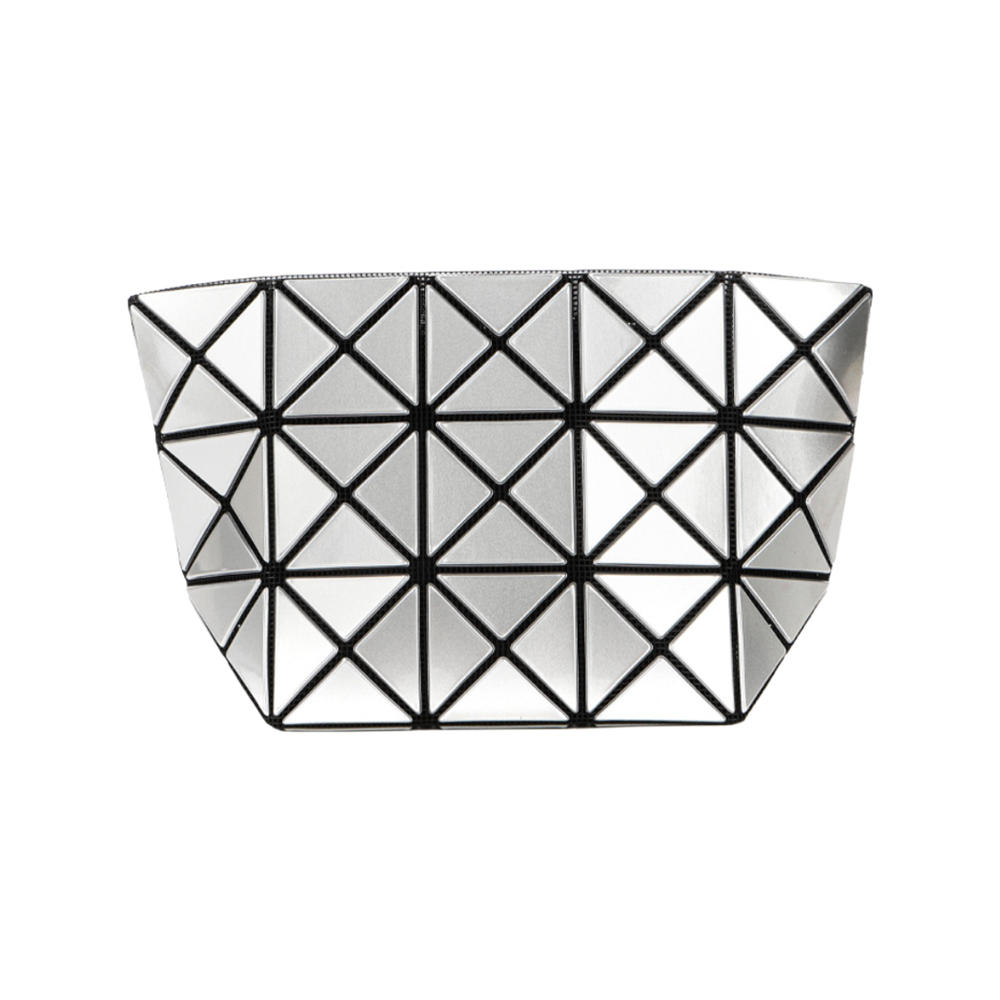 BB68-AG045-91 Bao Bao Issey Miyake Prism Basics Pouch Silver
