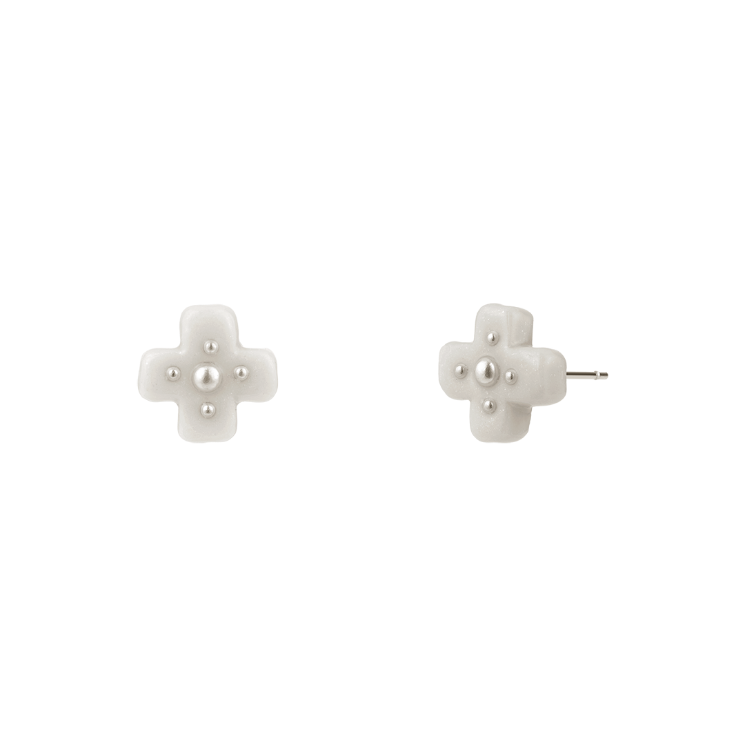 26FWJERPORWHFF Nff Portal Earrings White