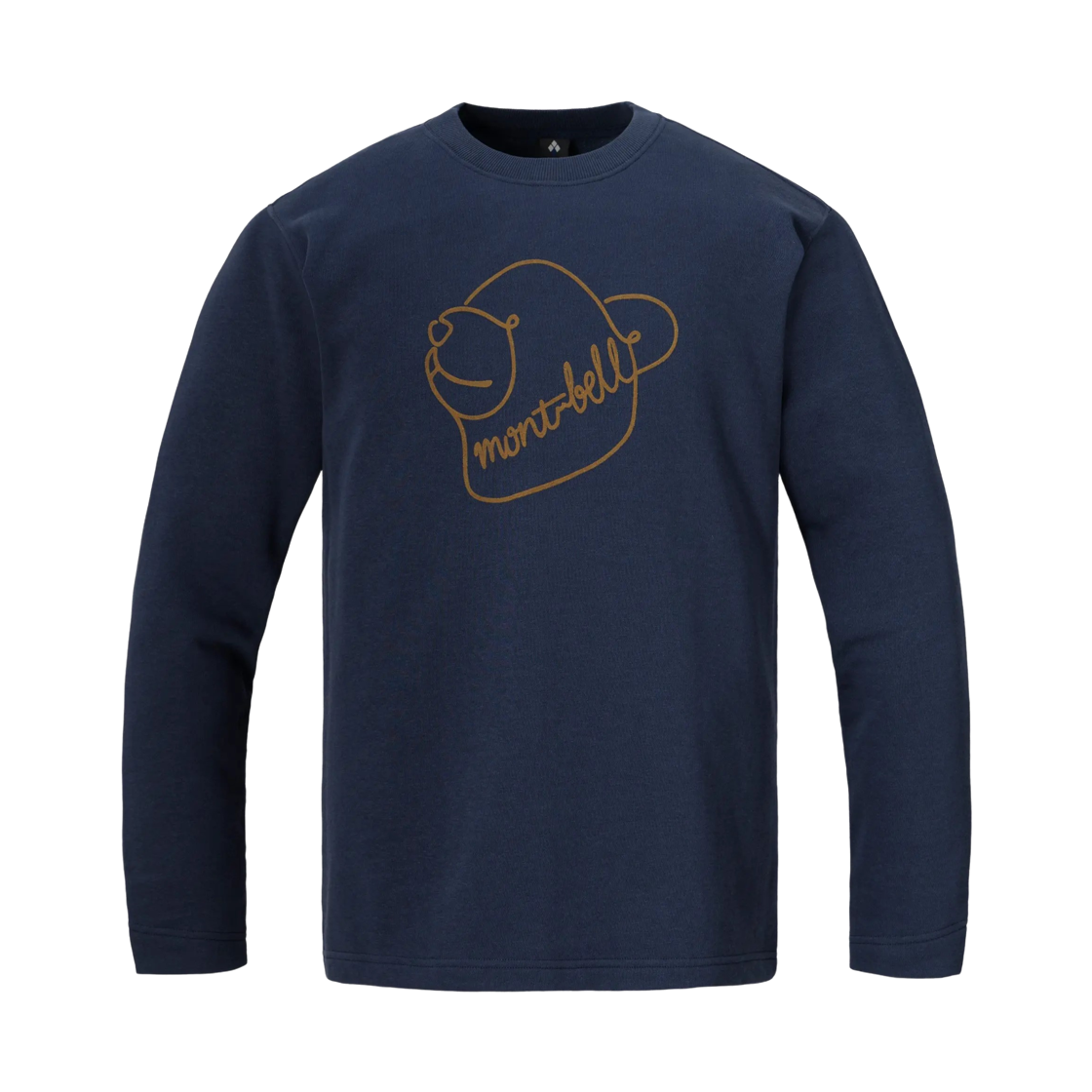 2104906 Montbell Cotton Lite Sweatshirt #3 Navy