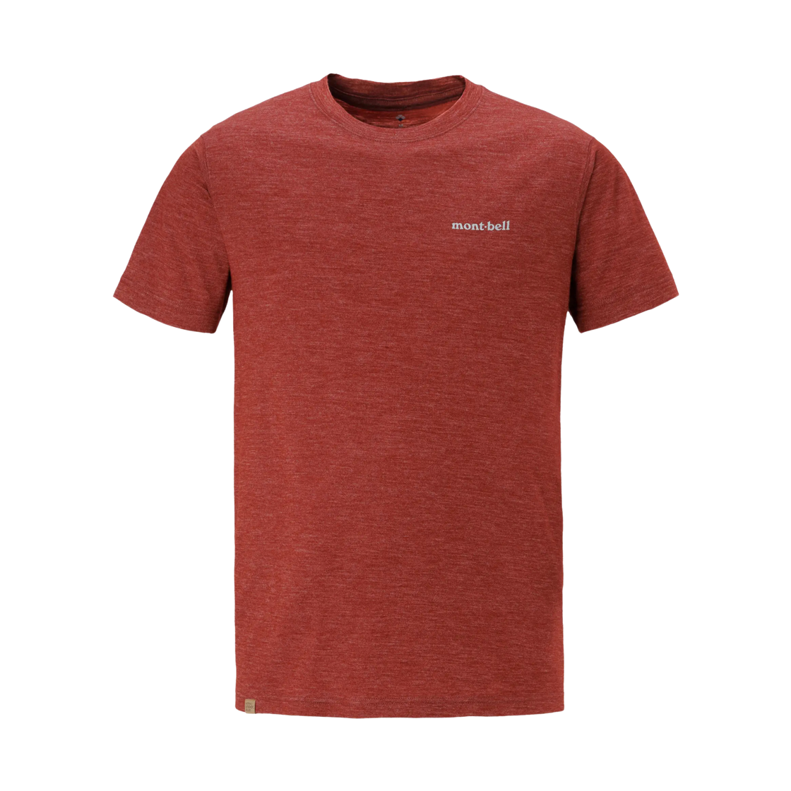 2304487 Montbell Merino Wool Plus Light T-Shirt Wine Red