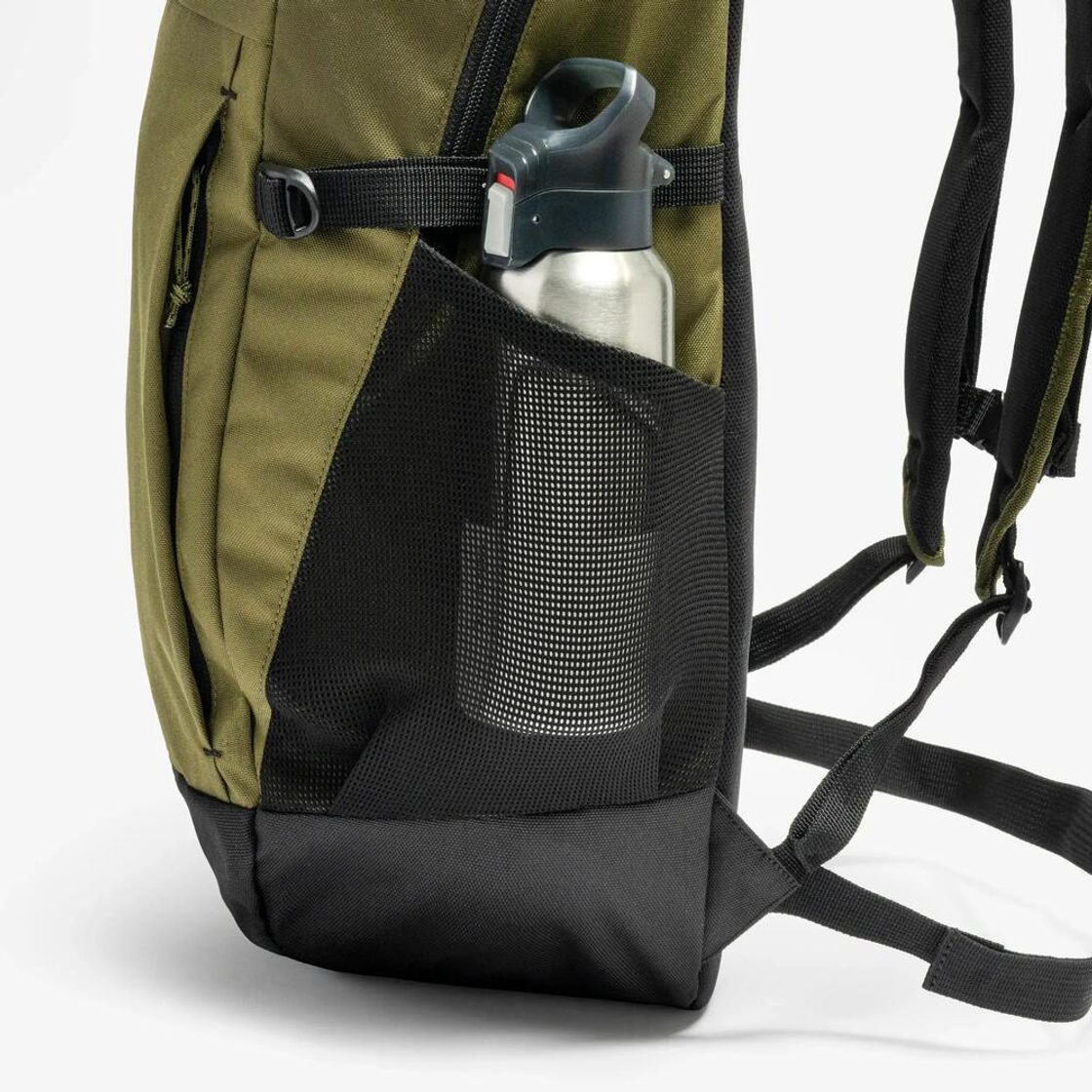 데카트론 하이킹 백팩 27L 아르페나즈 100 골든 올리브 그린(Decathlon Hiking Backpack 27L Arpenaz 100 Golden Olive Green) - 5