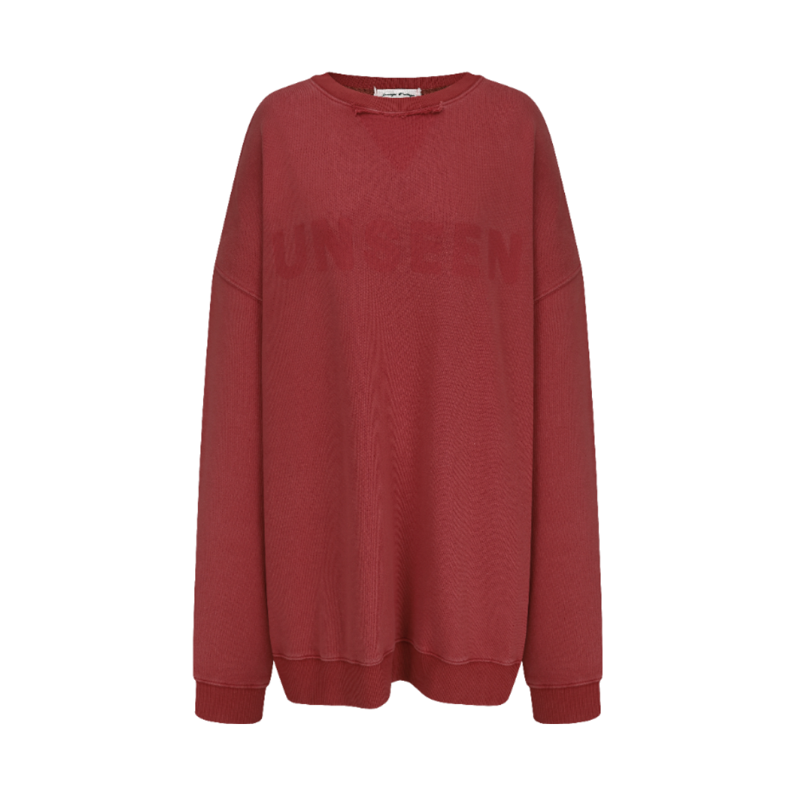 MF26TS104 Langer Unseen Damage Sweatshirt Red