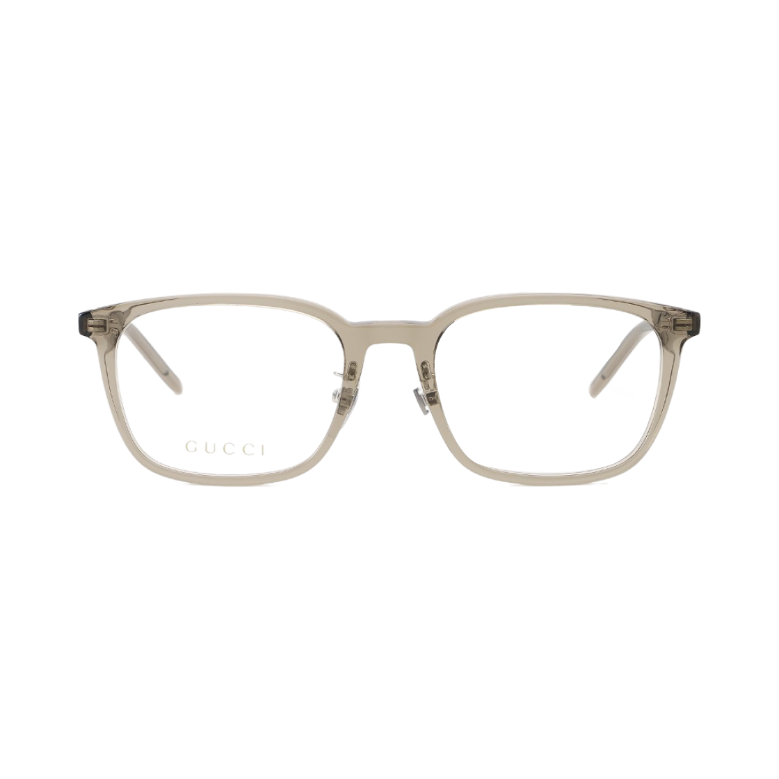 GG1465OA-004 Gucci Square Frame Acetate Eyeglasses Brown
