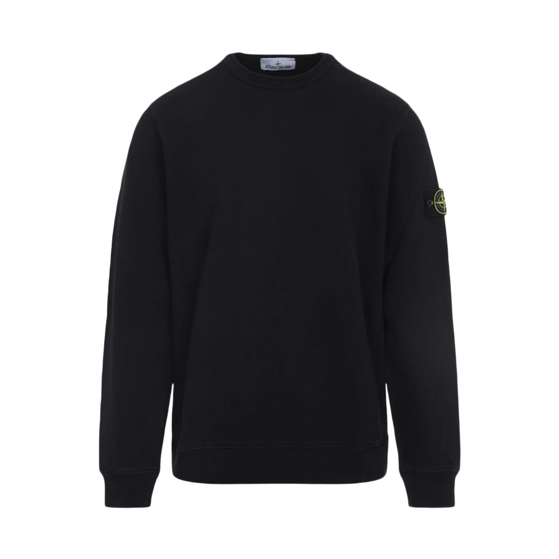 K2S15 6100028 S0A20 V0029 [20% 쿠폰] Stone Island Patch Fleece-lined Sweatshirt Black - 25FW