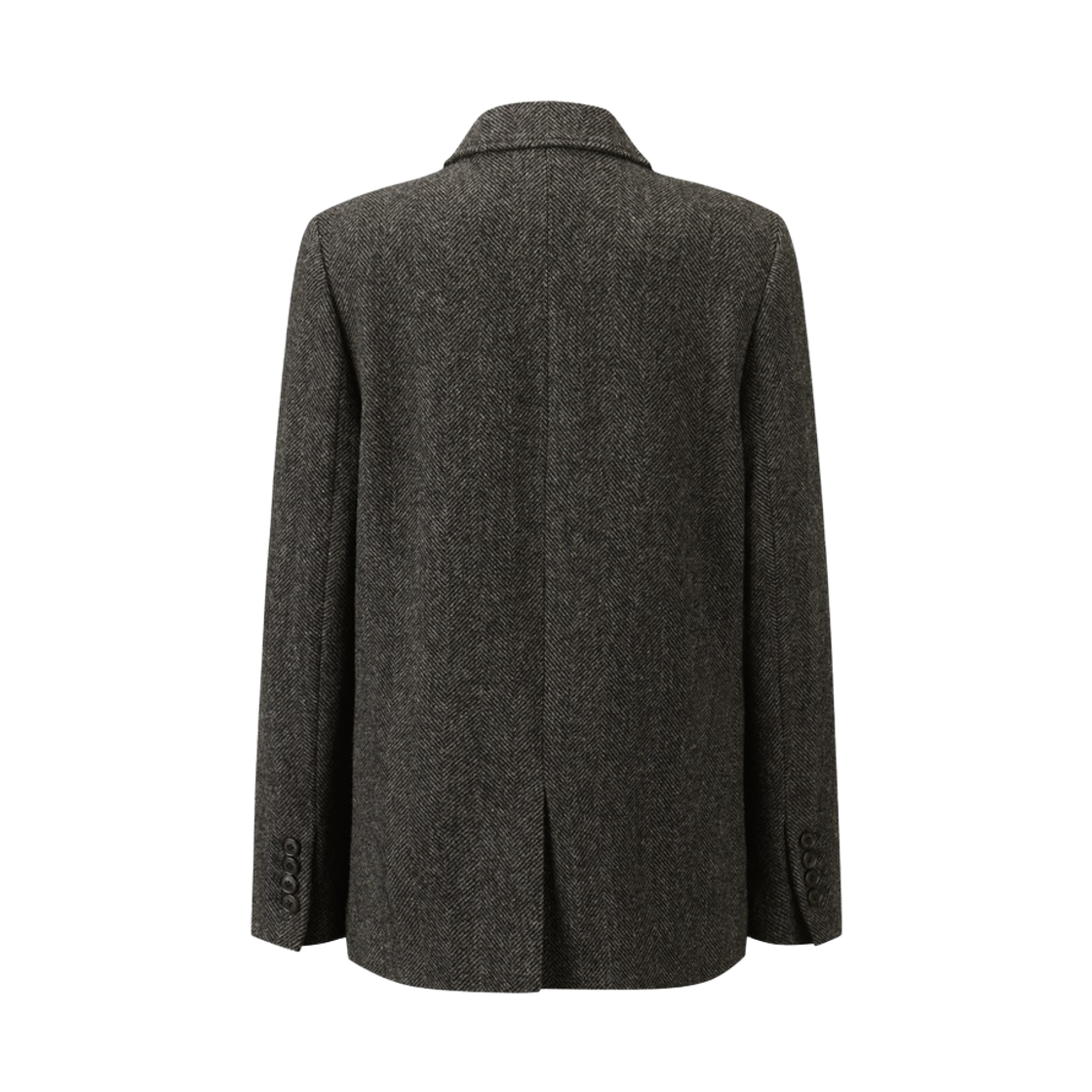 브룩스브라더스 여성 울 헤링본 재킷 차콜(BrooksBrothers Women's Wool Herringbone Jacket Charcoal) - 2