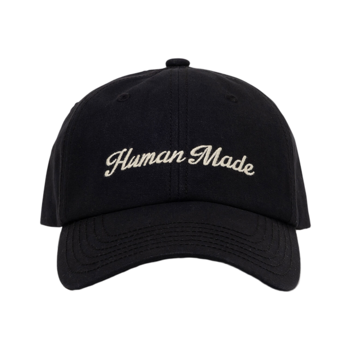 휴먼 메이드 6 패널 캔버스 캡 블랙(Human Made 6 Panel Canvas Cap Black) - 2