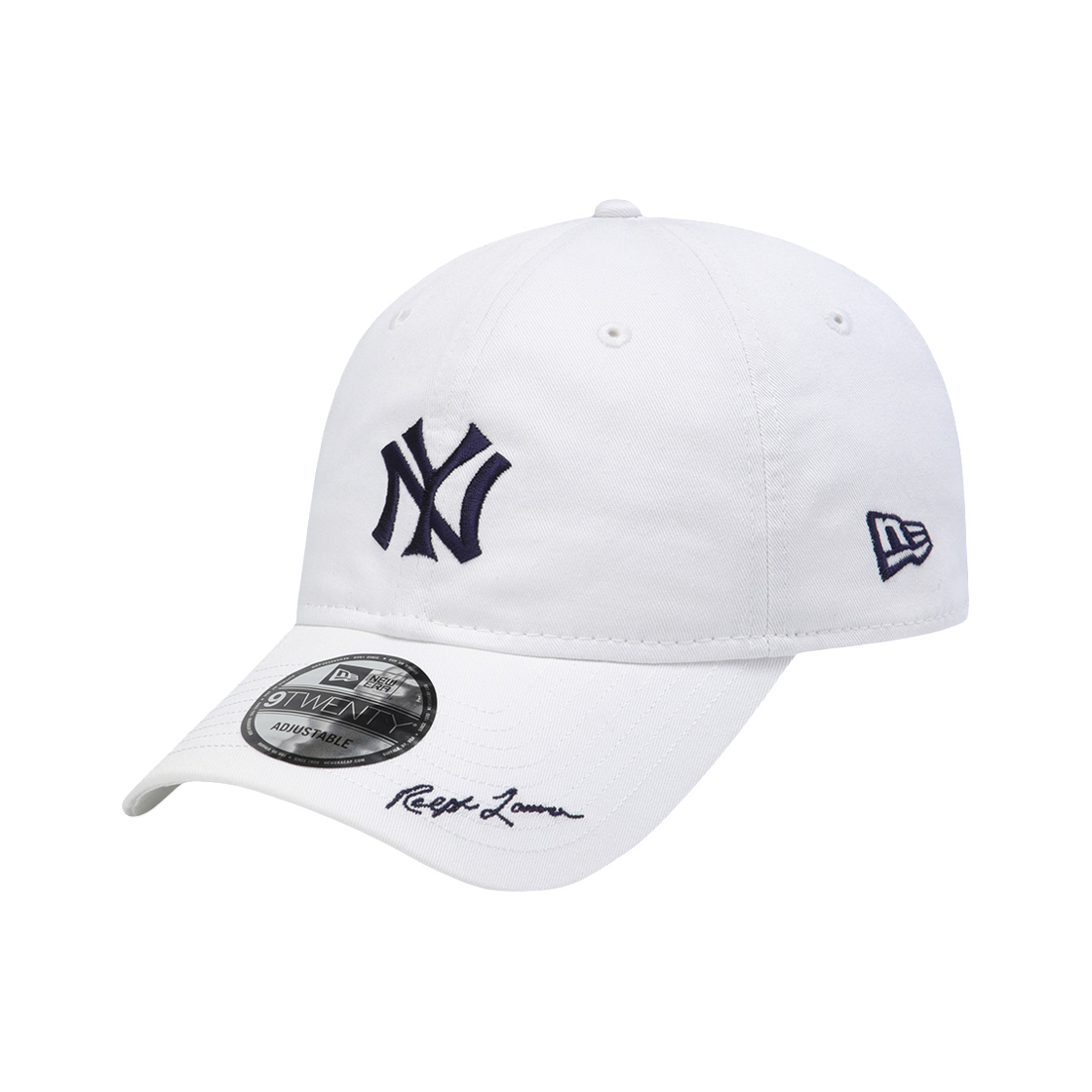 60869383 New Era x Ralph Lauren MLB Cooperstown New York Yankees Ball Cap White