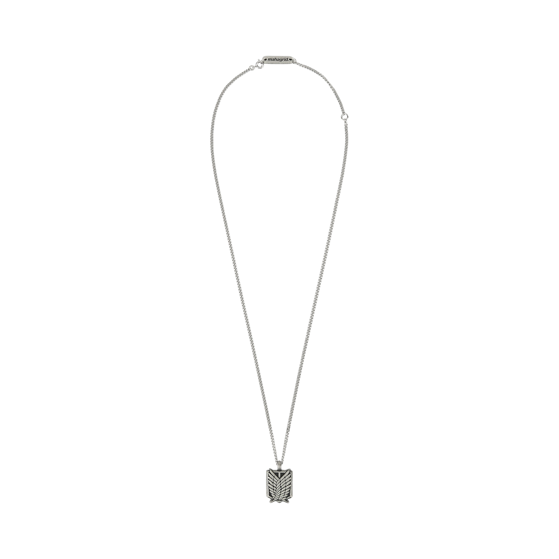 마하그리드 x 진격의 거인 AOT 조사병단 네클리스 실버(Mahagrid x Attack On Titan AOT Survey Corps Necklace Silver) - 1