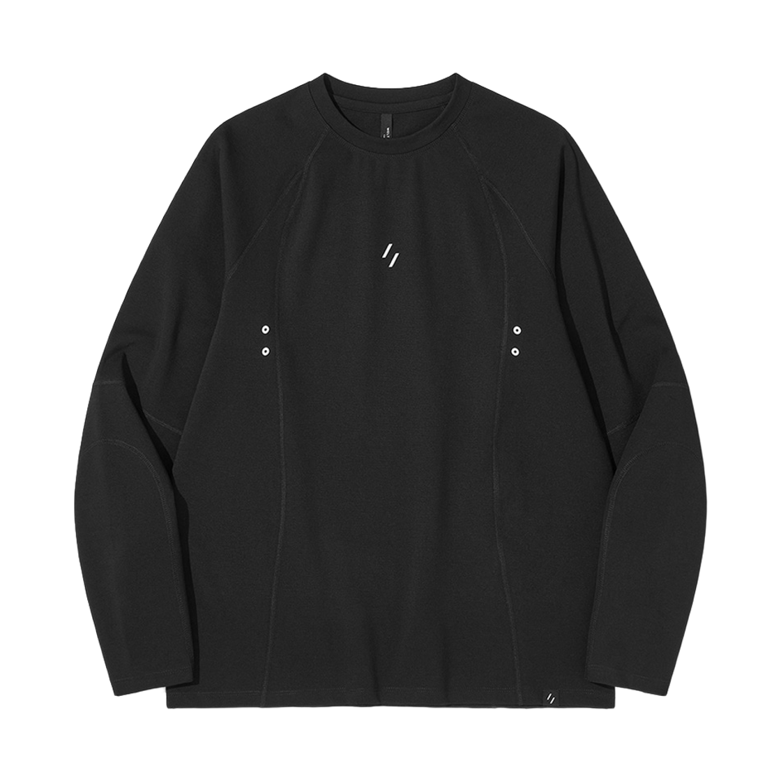 WBFFTL002BK WELTER EXPERIMENT Streamline Long Sleeve T-shirt Black