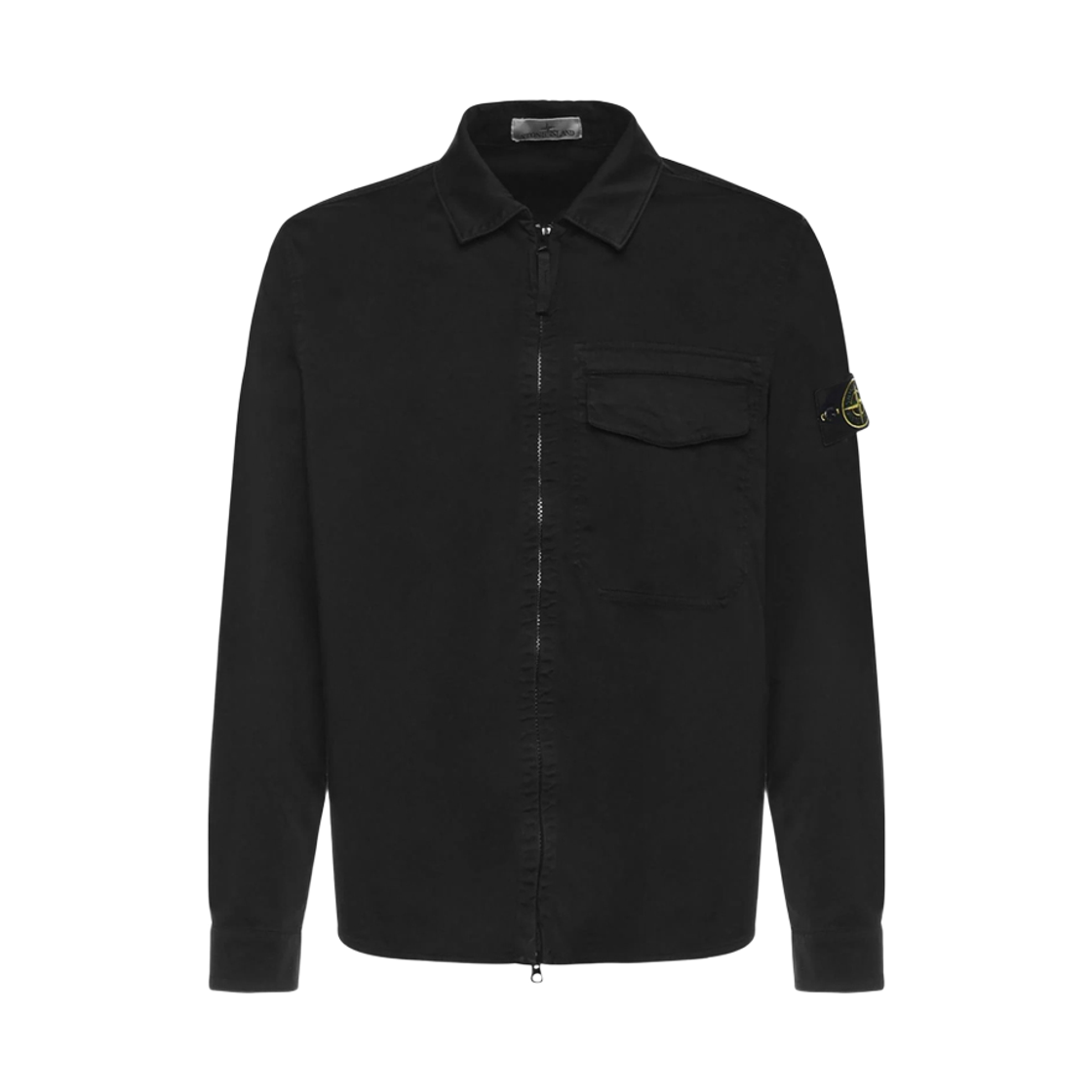 L1S15 1200015 S0012 V0029 [20% 쿠폰] Stone Island Patch Shirt Jacket Black - 26SS